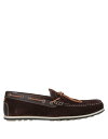 【送料無料】 ジェオックス メンズ スリッポン・ローファー シューズ Loafers Dark brown