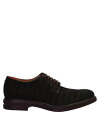 【送料無料】 ブリマート メンズ スリッポン・ローファー シューズ Laced shoes Dark brown