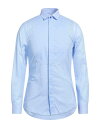 【送料無料】 トラサルディ メンズ シャツ トップス Solid color shirt Sky blue