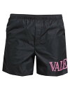 【送料無料】 ヴァレンティノ メンズ ハーフパンツ・ショーツ 水着 Swim shorts Black