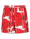 【送料無料】 ブシェミ メンズ ハーフパンツ・ショーツ ボトムス Shorts & Bermuda Red