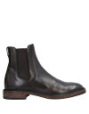 【送料無料】 モマ メンズ ブーツ・レインブーツ シューズ Boots Dark brown