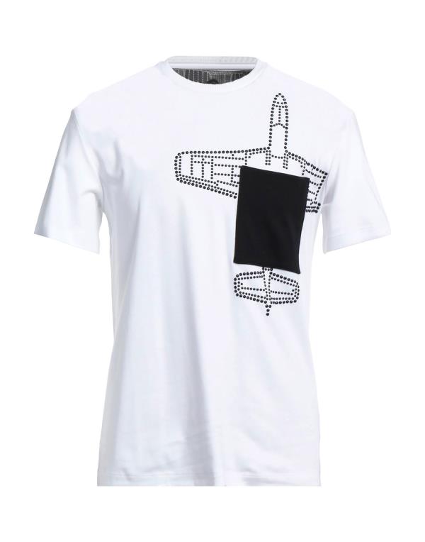 【送料無料】 トラサルディ メンズ Tシャツ トップス T-shirt White