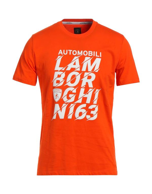 【送料無料】 ランボルギーニ メンズ Tシャツ トップス T-shirt Orange