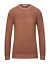 【送料無料】 パウロペコラ メンズ ニット・セーター アウター Sweater Brown