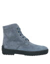 【送料無料】 トッズ メンズ ブーツ・レインブーツ シューズ Boots Pastel blue