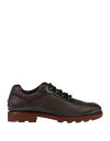 【送料無料】 トッズ メンズ スリッポン・ローファー シューズ Laced shoes Dark brown