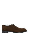 【送料無料】 トッズ メンズ スリッポン・ローファー シューズ Laced shoes Dark brown