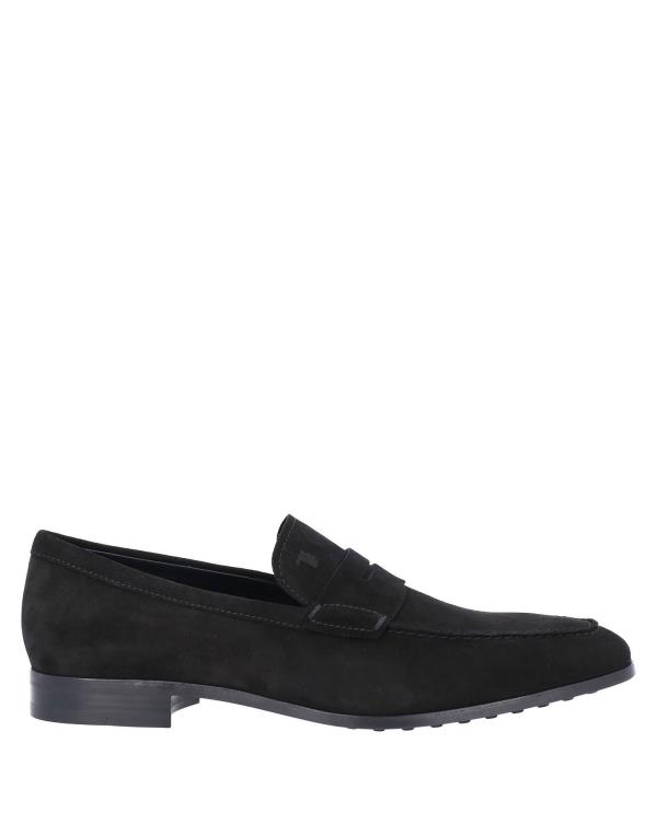 【送料無料】 トッズ メンズ スリッポン・ローファー シューズ Loafers Black