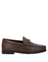 【送料無料】 トッズ メンズ スリッポン・ローファー シューズ Loafers Dark brown