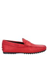 【送料無料】 トッズ メンズ スリッポン・ローファー シューズ Loafers Red