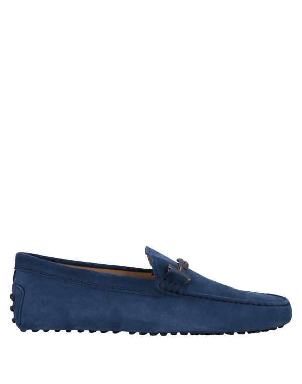 【送料無料】 トッズ メンズ スリッポン・ローファー シューズ Loafers Slate blue