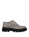 【送料無料】 セルジオロッシ メンズ スリッポン・ローファー シューズ Laced shoes Dove grey