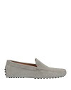 【送料無料】 トッズ メンズ スリッポン・ローファー シューズ Loafers Light grey