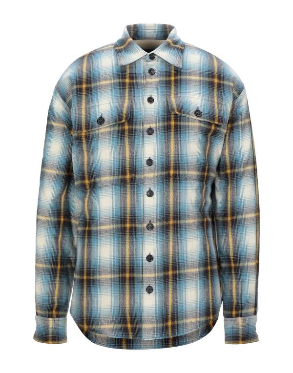【送料無料】 ディースクエアード メンズ シャツ トップス Checked shirt Sky blue
