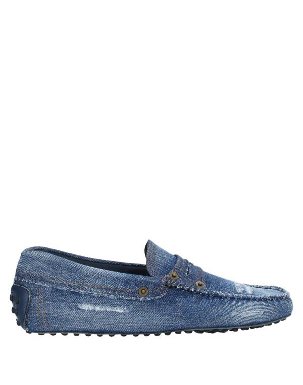 【送料無料】 トッズ メンズ スリッポン・ローファー シューズ Loafers Blue