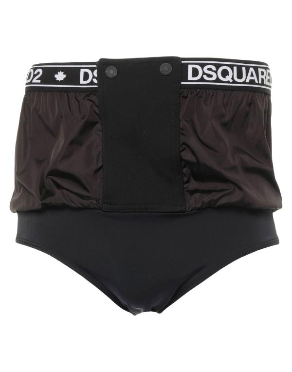 【送料無料】 ディースクエアード メンズ ハーフパンツ・ショーツ 水着 Swim briefs Black