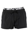 【送料無料】 モスキーノ メンズ ハーフパンツ・ショーツ 水着 Swim shorts Black