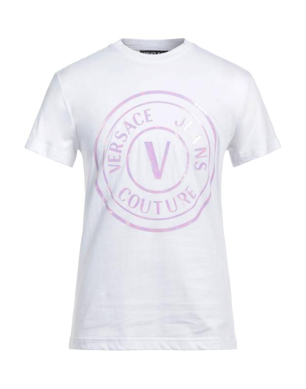 ヴェルサーチェ プレゼント メンズ（30000円程度） 【送料無料】 ヴェルサーチ メンズ Tシャツ トップス T-shirt White