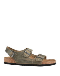 【送料無料】 ビルケンシュトック メンズ サンダル シューズ Sandals Military green