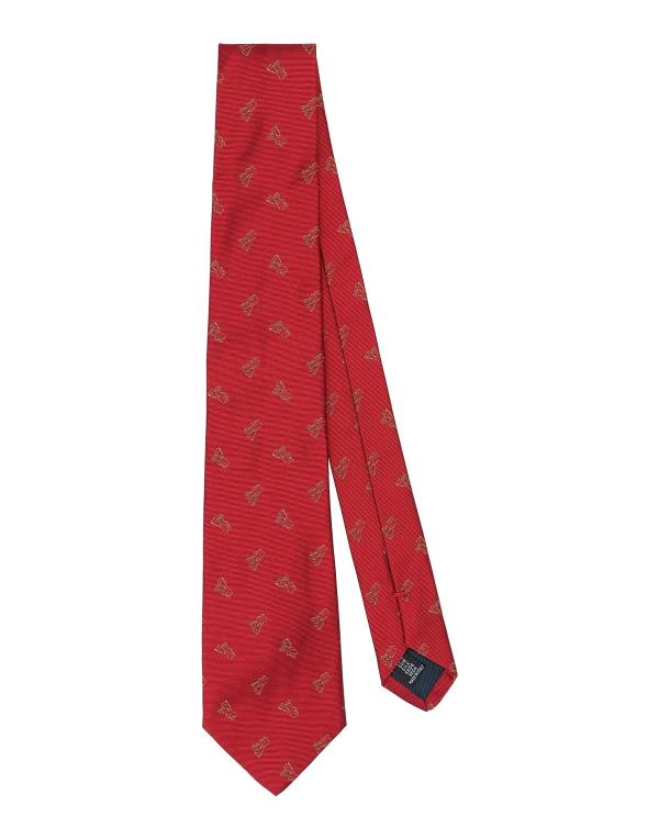  フィオリオ メンズ ネクタイ アクセサリー Ties and bow ties Brick red