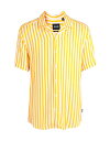 【送料無料】 オンリーアンドサンズ メンズ シャツ トップス Striped shirt Ocher