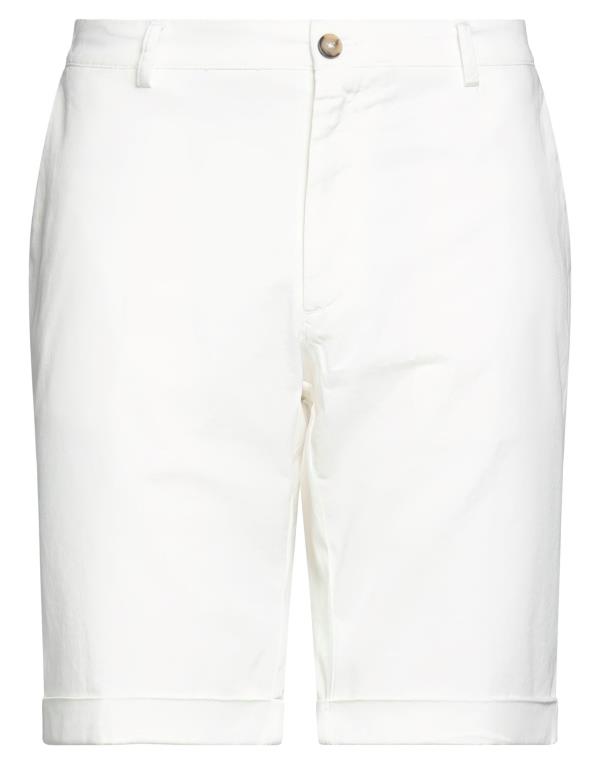 【送料無料】 トラサルディ メンズ ハーフパンツ・ショーツ ボトムス Shorts & Bermuda Off white