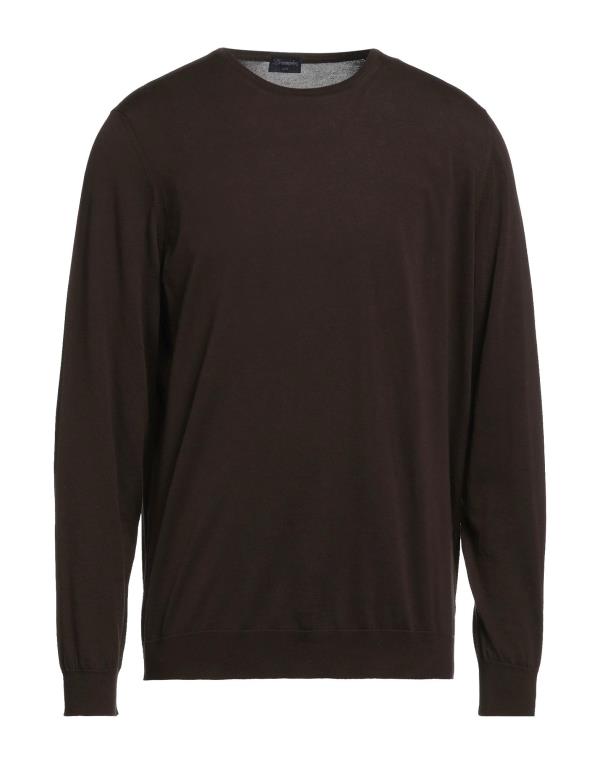 ドルモア 【送料無料】 ドルモア メンズ ニット・セーター アウター Sweater Dark brown