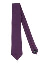 yz tBII Y lN^C ANZT[ Ties and bow ties Purple