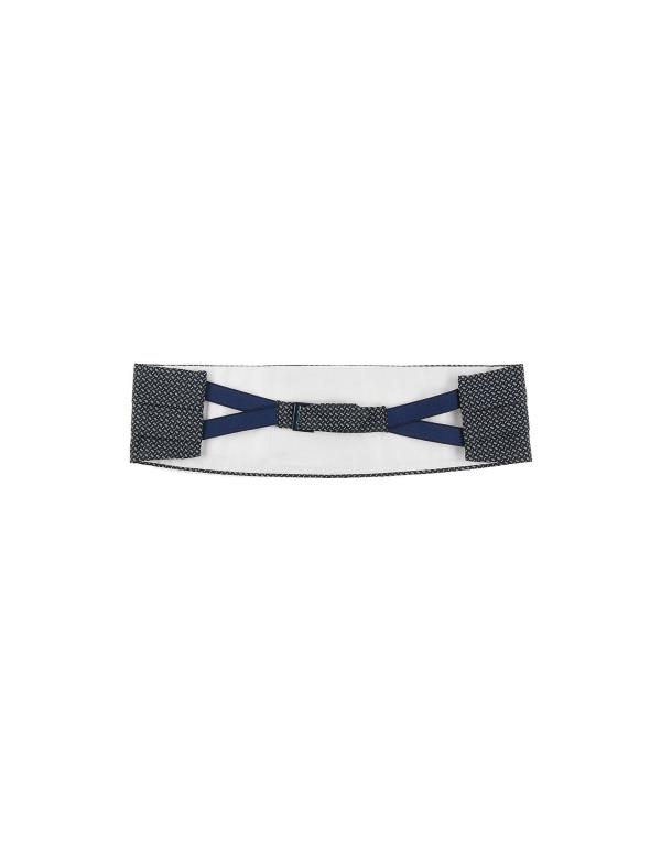 【送料無料】 トラサルディ メンズ ベルト アクセサリー Fabric belt Navy blue