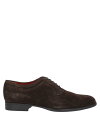 【送料無料】 ジェオックス メンズ スリッポン・ローファー シューズ Laced shoes Dark brown