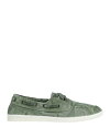  ナチュラルワールド メンズ スリッポン・ローファー シューズ Loafers Green