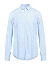 【送料無料】 トラサルディ メンズ シャツ チェックシャツ トップス Checked shirt Sky blue