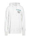  ヴェルサーチ メンズ パーカー・スウェット フーディー アウター Hooded sweatshirt White