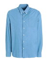 【送料無料】 ウール リッチ メンズ シャツ トップス Solid color shirt Light blue