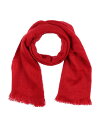 アルテア 【送料無料】 アルテア メンズ マフラー・ストール・スカーフ アクセサリー Scarves and foulards Red