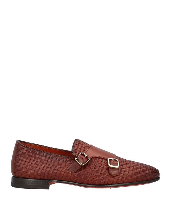 サントーニ メンズ シューズ スリッポン・ローファー SANTONI モカシン Tan タン