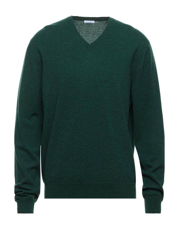 【送料無料】 マロ メンズ ニット・セーター アウター Cashmere blend Emerald green