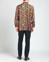 【送料無料】 バルマン メンズ シャツ トップス Patterned shirt Blue 3