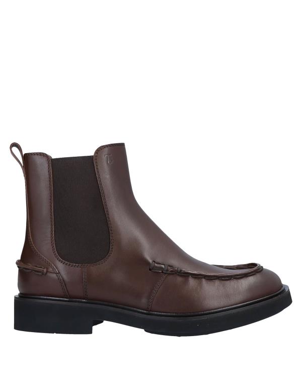 【送料無料】 トッズ メンズ ブーツ・レインブーツ シューズ Boots Dark brown