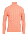 【送料無料】 カシミアカンパニー メンズ ニット・セーター アウター Turtleneck Salmon pink