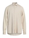 【送料無料】 リュー・ジョー メンズ シャツ トップス Solid color shirt Beige