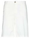 【送料無料】 トラサルディ メンズ ハーフパンツ・ショーツ ボトムス Shorts & Bermuda White