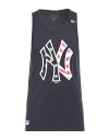 【送料無料】 ニューエラ メンズ タンクトップ トップス Tank top Midnight blue