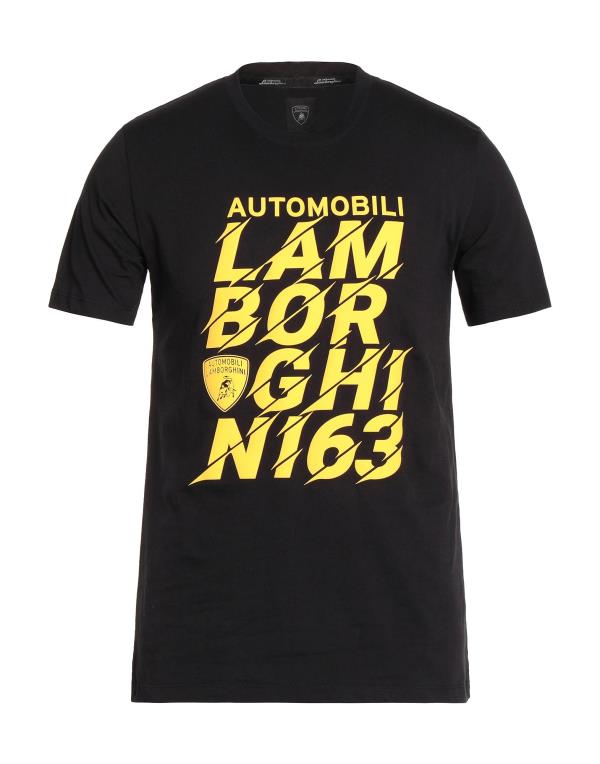 【送料無料】 ランボルギーニ メンズ Tシャツ トップス T-shirt Black