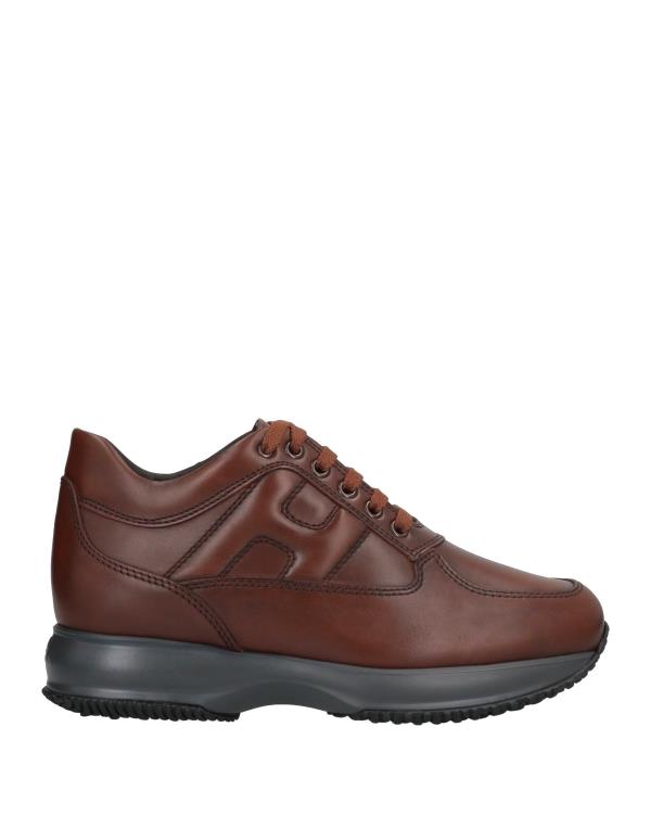 【送料無料】 ホーガン メンズ スニーカー シューズ Sneakers Brown