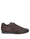 【送料無料】 ホーガン メンズ スニーカー シューズ Sneakers Dark brown