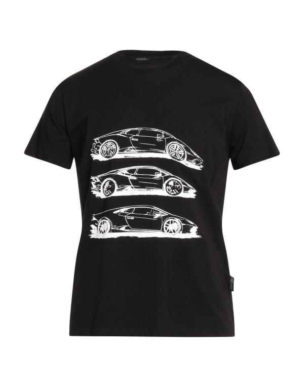 【送料無料】 ランボルギーニ メンズ Tシャツ トップス T-shirt Black