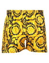 versace 【送料無料】 ヴェルサーチ メンズ ボクサーパンツ アンダーウェア Boxer Yellow