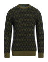 ザノーネ セーター メンズ 【送料無料】 ザノーネ メンズ ニット・セーター アウター Sweater Military green